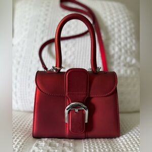 Elegant Red “Bag Of Parody” Handbag-NWOT